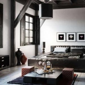 Спалня с подчертан мъжки стил. Как да я създадем?