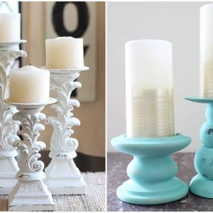 Направи си сам: свещници във винтидж стил