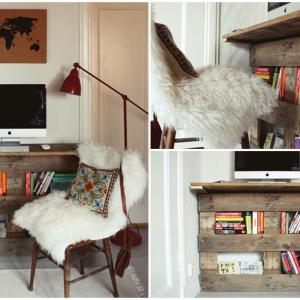 Ускорете работния процес с впечатляващо бюро от палети