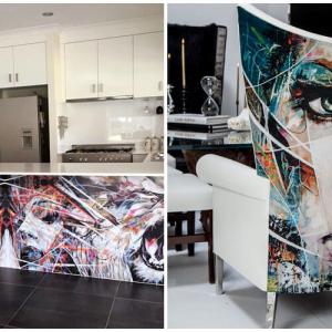 Графитите слизат от стените и покриват мебелите