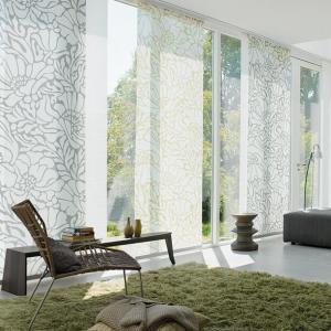 Щорите тип "Японска стена" са идеални за големи прозорци