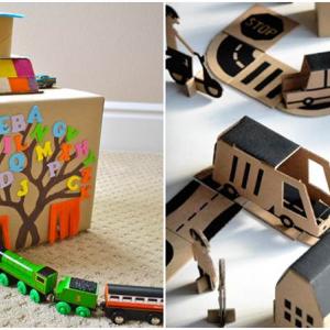 Не изхвърляйте старите кашони, те имат забавно приложение