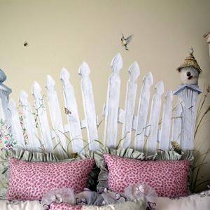 Табло за легло от приказна ограда