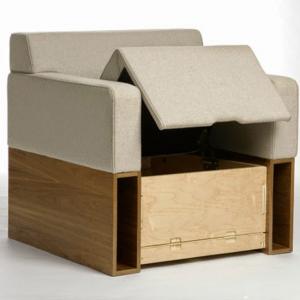 Кресло и шкаф