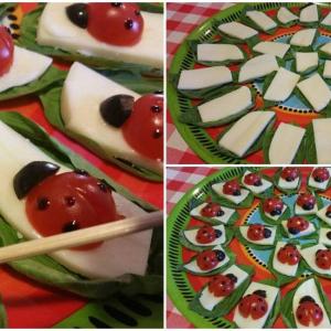 Тези очарователни калинки от домати и маслини кацат на вашата трапеза