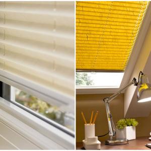 Плисе щорите пък съчетават простия дизайн със стремежа към уют