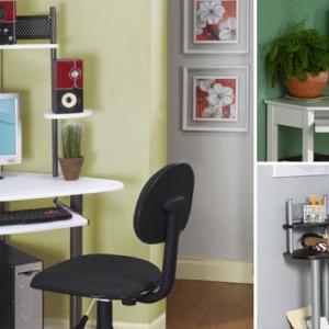 За малко пространство изберете компактно ъглово бюро