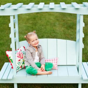 Детска пейка - катерушка