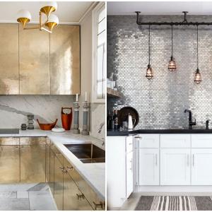 Приложете металите като част от постоянни повърхности