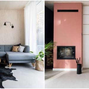 Просторна дневна със семпъл и модерен интериор