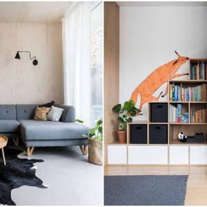 Семейно жилище с модерен интериор в скандинавски стил