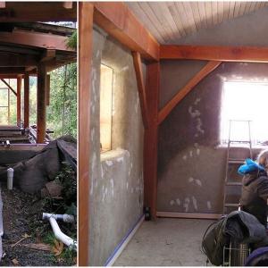 Естествените материали присъстват във всяка част от къщата