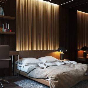 Помислете за осветлението в спалнята