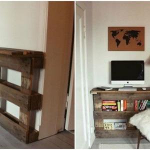 На финала съединете библиотеката и плота