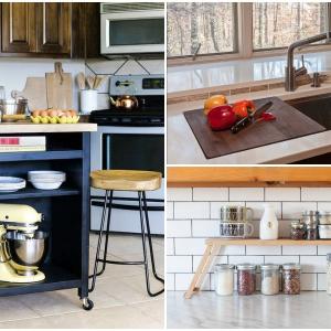 Как да се сдобиете с допълнително пространство в кухнята?