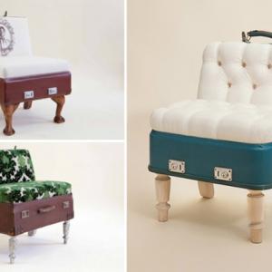 10 начина да използваме стария куфар в интериора