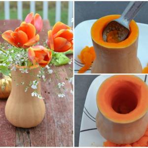 Направи си сам тиквена ваза