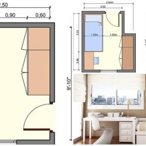 Поставете леглото в най-далечния ъгъл спрямо вратата