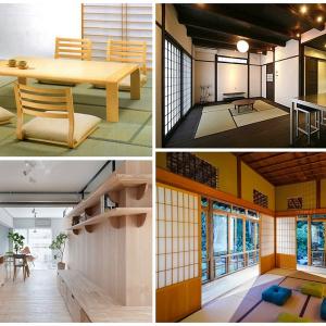 Ниски мебели в модерната японска кухня