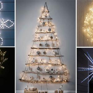 Използвайте светещи елементи в различни форми, вместо да включвате лампите