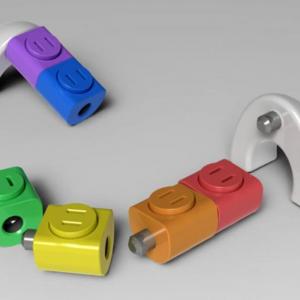 Лесно сглобяем лего разклонител