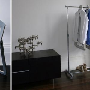 Стол, който се превръща в закачалка