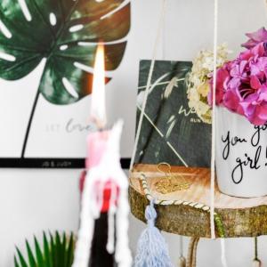 Интериор само с налични материали!