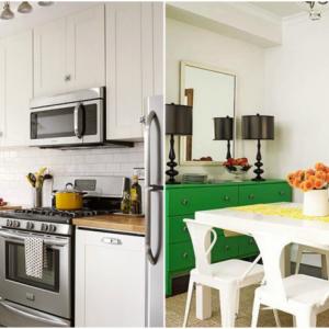 Кухнята и трапезарията носят приветлив уют