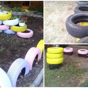 Изградете пъстра пирамида, която да се превърне в нов дом за цветята