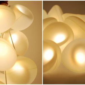 Меки лед лампи, подобни на антистрес топчета