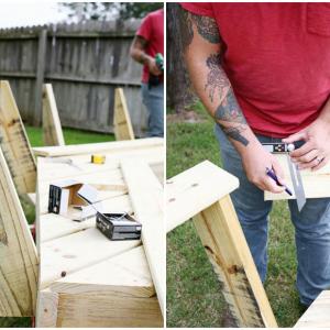 Идва ред и на сглобяването на комфортна облегалка