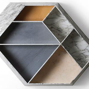 Етажерка в неправилни форми