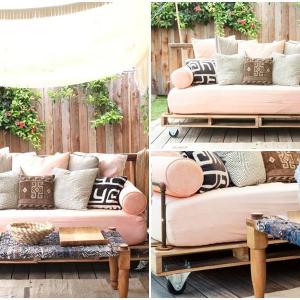 Бохемският стил превзема градината това лято