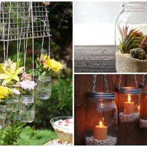 Превърнете бурканите в красиви фенери