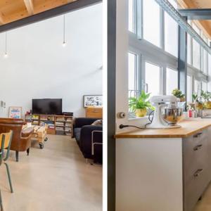 Ретро трапезария, модерна кухня