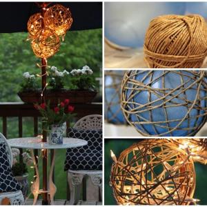 Уникална висяща декорация за балкона или градината