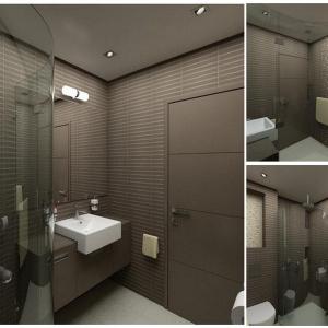 Банята ни посреща с нестандартен чар