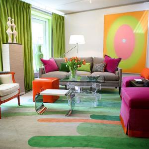 Палитра от свежи цветове създава неподражаем стил у дома