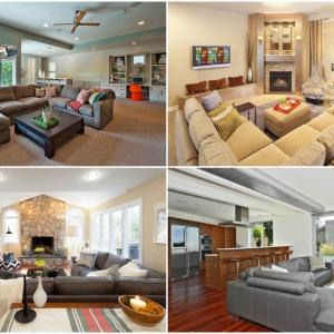 5 чудесни идеи за дневни със сглобяеми дивани