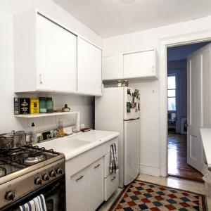 Малка кухня в съвременен нюйоркски стил