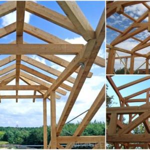 Как се изчисляват дървените покривни конструкции?