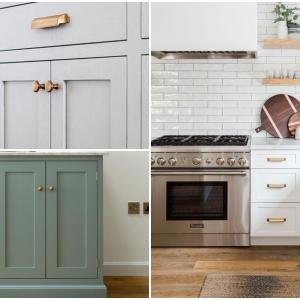 Внимателно изберете дръжките на шкафовете