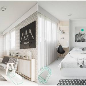 Невероятно минималистично жилище, побрано в едва 50 кв. м.