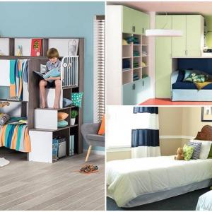 Детска стая с две легла - как да я направим подходяща за всички възрасти?