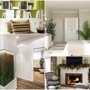 Ако интериорът е изчистен, то нека малките детайли са в зелено!