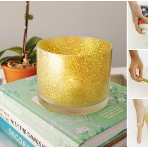 Сътворете лесно и бързо приказен блестящ свещник