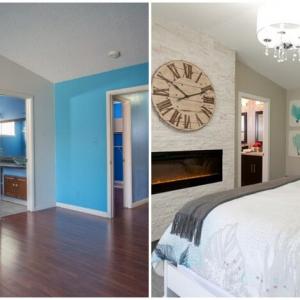 Малкото помещение е превърнато в мечтана спалня