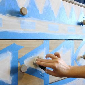 Стъпка 3 - боя и по лак по желание