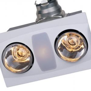 3 в 1 - вентилатор, отопляема система и осветление