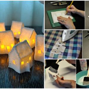 Създайте уютни светещи къщички